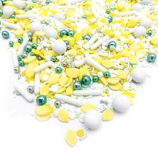 Picture of LEMON TART SUGAR SPRINKLES X 1 GRAM. MINIMUM ORDER 50 GRAMS